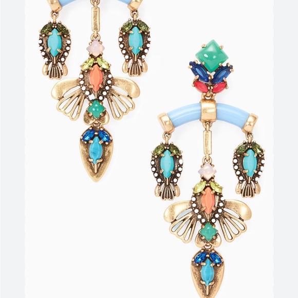 Stella & Dot Cecily Chandelier Earring BRAND NEW IN BOX - Picture 1 of 8